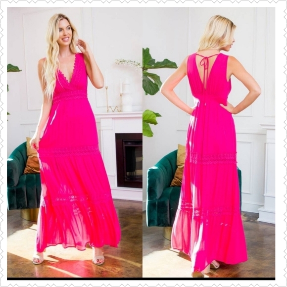 Womens Maxi Dress - Picture 3 of 7